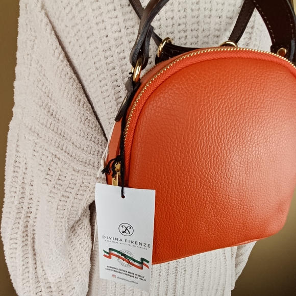 NWT Divina Firenze leather bag - Picture 7 of 8